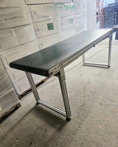 alu vázas szállítószalag 2510x800mmm 4m/perc válogatószalag.