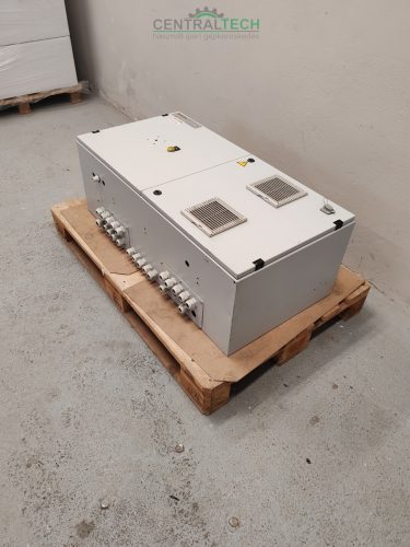 Kétajtós fém kapcsolószekrény 100x35x50cm elosztószekrény.