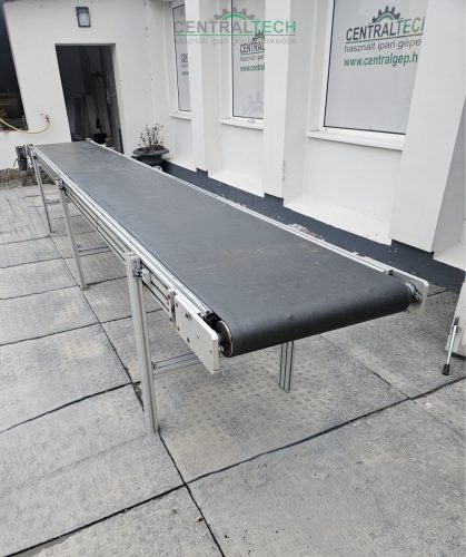 szállítószalag 510x60cm alu vázas futószalag válogatószalag 