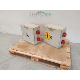   Himel kapcsolószekrény egy ajtós, acél szerelőlappal 400x400x205mm /ct2379