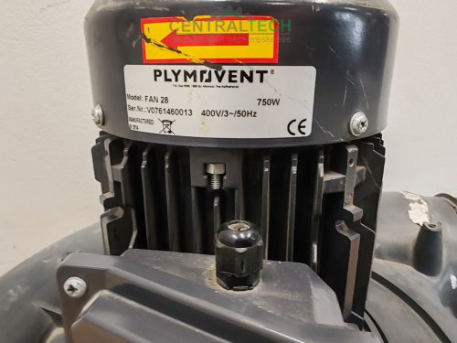 Polymovent FAN 28 radiál ventilátor, 0,75 kW, 2400 m3/h /ct2383