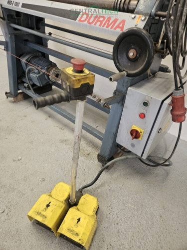 lemezhengerítő gép DURMA MRB 1030/3mm lemezhajlító gép eladó