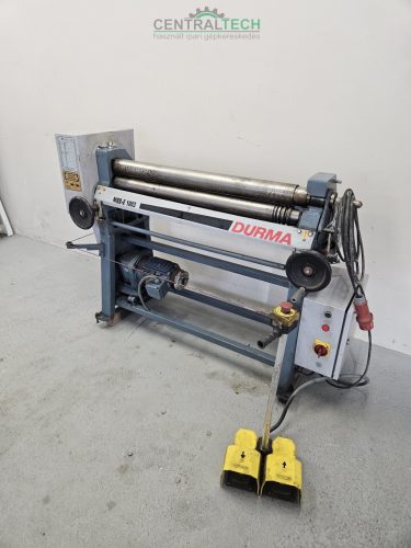 lemezhengerítő gép DURMA MRB 1030/3mm lemezhajlító gép eladó