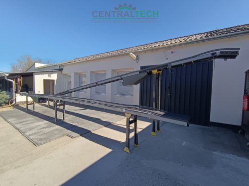 Szállítószalag 9600x320mm futószalag Knapp válogatószalag