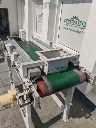 ICS-500PL típusú szalagos adagoló, 2x0,5m, 0,37 kW