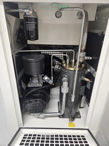 ÚJ! Zelfir HV csendes csavarkompresszor 7,5kW, 8bar, 1,1m3/perc frekvenciaváltó , 300lit tartály