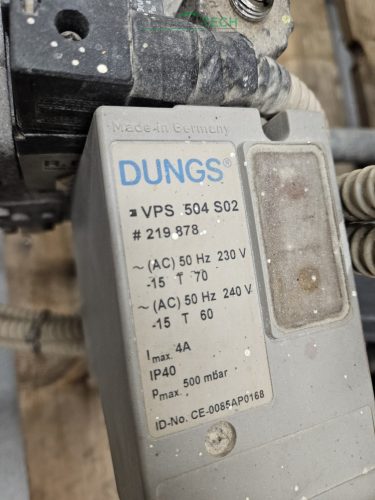Riello RS30 BLU ipari gázégő 130-350kw  telj, gázégőfej kivál állapotban eladó