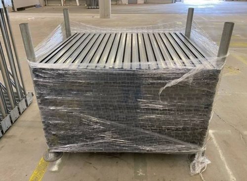 Ipari görgős szállító léc 1250x35 mm görgős léc görgősor Bito több db /ct429a