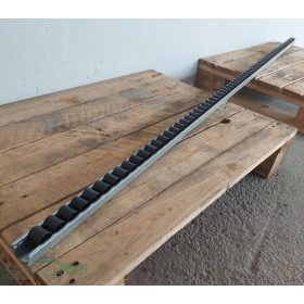   görgős léc 2000x25mm szállítógörgő, görgősor görgőspálya/429b