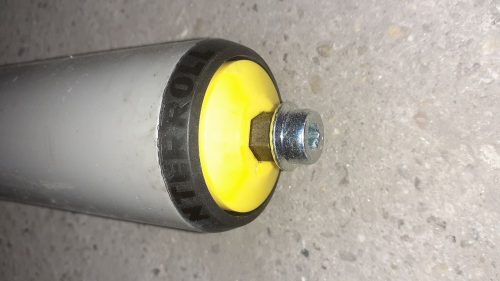 Szállítószalag görgő, 440x50mm h/sz, szállítógörgő /ct429w