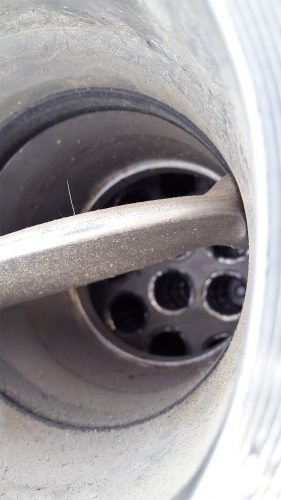 Ipari dupla kosaras folyadékszűrő, rozsdamentes, 100 m3/h kapacitás /ct455