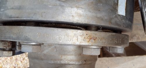 Ipari dupla kosaras folyadékszűrő, rozsdamentes, 100 m3/h kapacitás /ct455