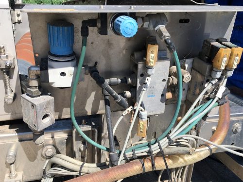 Krones hajtott görgősor, raklap tesztelő egység  gép /ct488