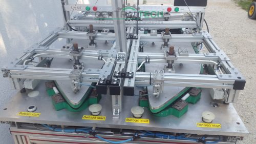 4 állomásos pneumatikus prés, célgép /ct549/