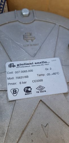 Ipari gázégő Cuenod C120 Gx 230-1600kw Új gázégőfej /ct553