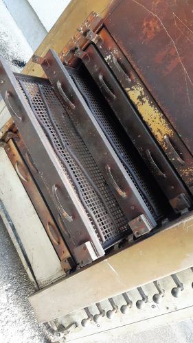 Ipari kemence max 180°C 10 tálcás szárítókemence több db /ct557