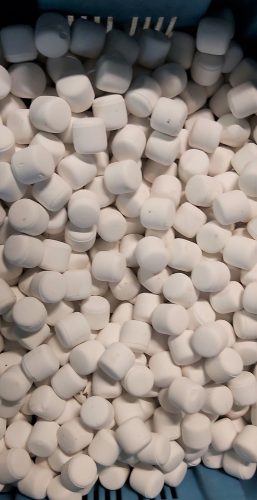 Kerámia henger őrlőkő Alubit 90 koptatókő sorjázó 35x35mm /ct666