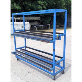   Mobil tárolóállvány üveglap szállító, tároló állvány /ct754