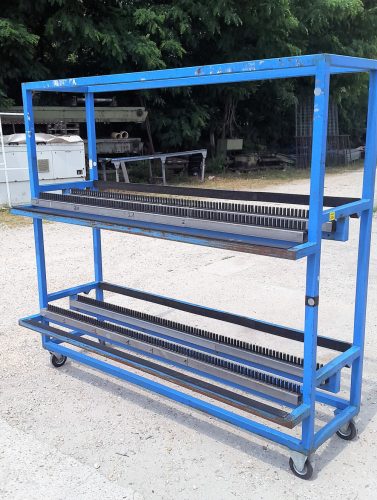 Mobil tárolóállvány üveglap szállító, tároló állvány /ct754