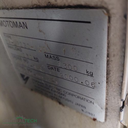 Yaskawa Motoman UP130 6 tengelyes robot Motoman Xrc vezérléssel /ct781