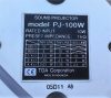 Hangprojektor  TOA PJ-100W Mennyezeti, kül-, beltéri, fali hangszóró több db /ct787