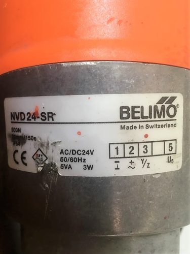 Háromjáratú szelep, tolózár 24V, Belimo Nvd24-SR több darab /ct823