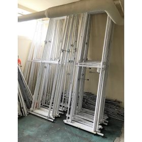   Ruházati akasztós polc, állvány polcrendszer 3.4m x 3m x 0.7m /ct839